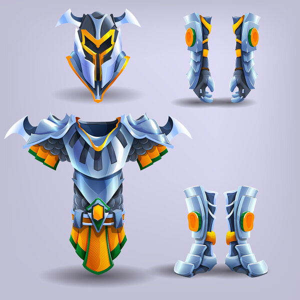 Набор рыцарских доспехов
.