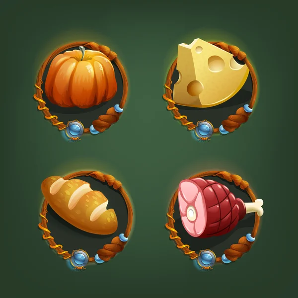 Oyunlar için gıda simgeler