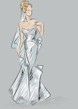 Düğün günü davetiyesi güzel nişanlısı ile