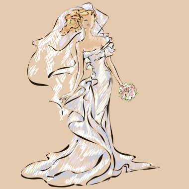 Düğün günü davetiyesi güzel nişanlısı ile