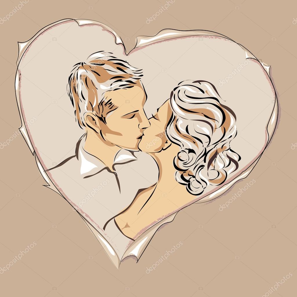 Valentines Day Boy And Girl Love Cards Stock Vector Image By C Sofiapink