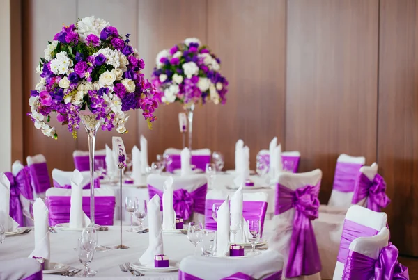 Table Set Wedding Another Catered Event Dinner — Stock Photo, Image