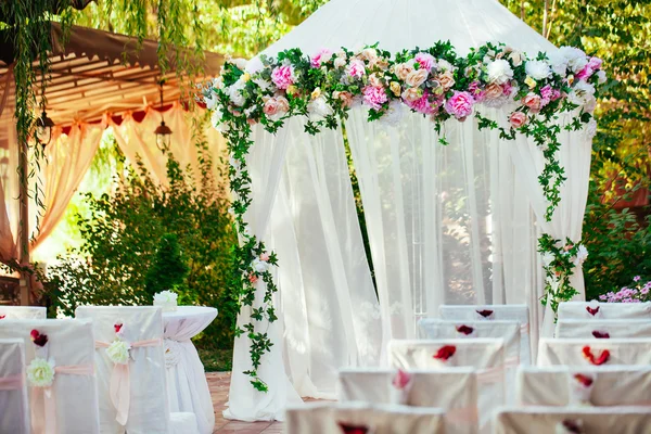 Wedding Arch Beautiful Wedding Ceremony — Stock Photo, Image