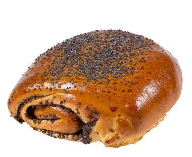 tatlı çörek beyaz arka planda izole