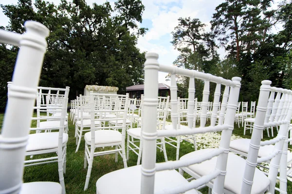 Belo casamento configurado — Fotografia de Stock