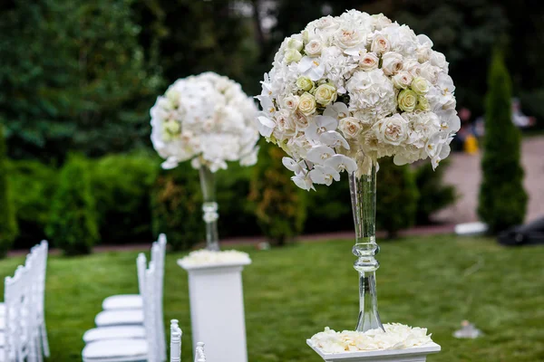 Belle mise en place de mariage — Photo