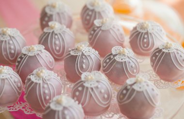 Düğün şeker çubuğu süslemeleri