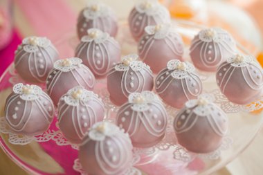 Düğün şeker çubuğu süslemeleri