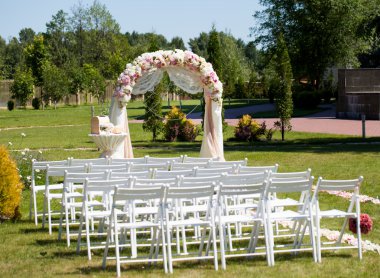 düğün töreni dekorasyon