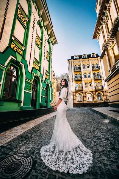 Retrato de noiva — Fotografia de Stock