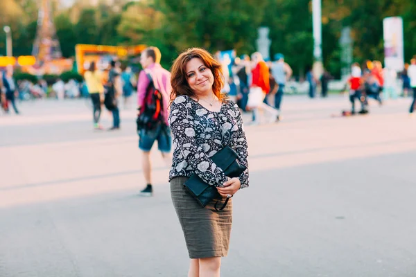 Portrait Of A Mature Woman Smiling — Stock Photo, Image