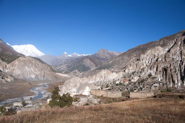 Nepal village — Stockfoto