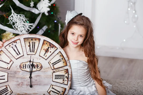 Retrato de niña hermosa — Foto de Stock