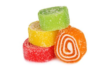 renkli meyve jelly şeker