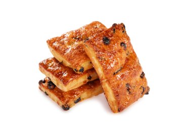 Beyaz arka plan üzerinde izole Doğu tatlılar