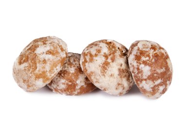 Bal-kek beyaz zemin üzerine