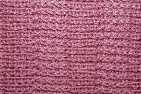 Wool Knitted Pattern. Closeup Fabric Background — Stock Photo, Image