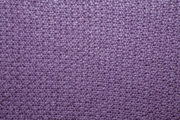 Seed stitch i lila garn som en abstrakt bakgrund konsistens — Stockfoto