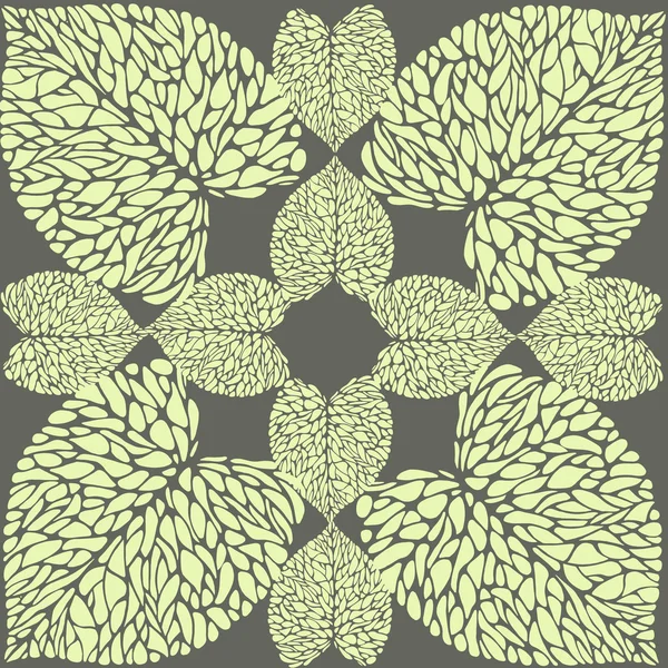 Feuille motif calla — Image vectorielle