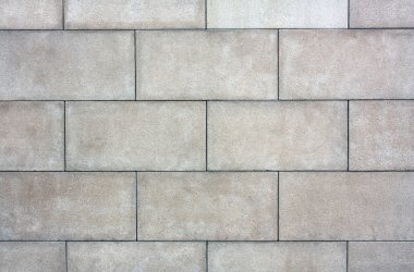 Büyük tuğla ile bükülmüş Duvar resmini