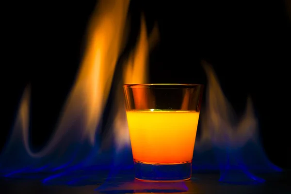 Flamme de cocktail — Photo