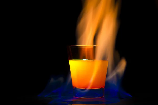 Flamme de cocktail — Photo
