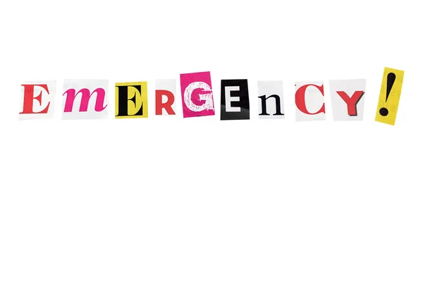 Emergenza! — Foto Stock