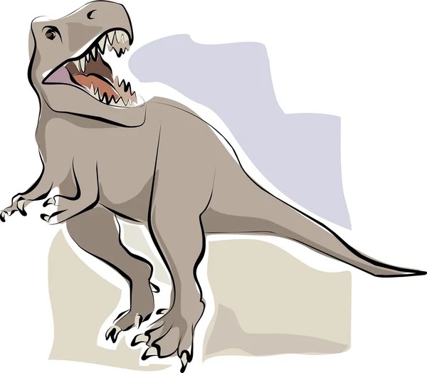 Рисунок T-Rex — стоковый вектор