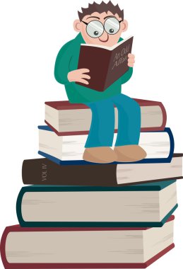 Love books clipart