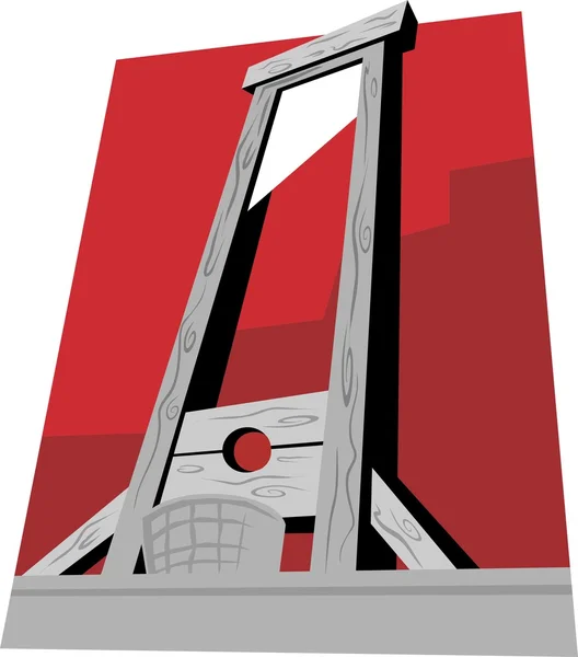 Guillotine — Image vectorielle