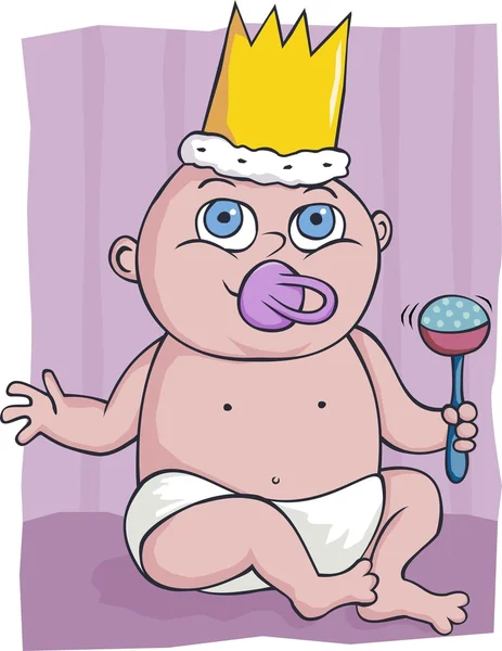 Βασιλική μωρό — Διανυσματικό Αρχείο