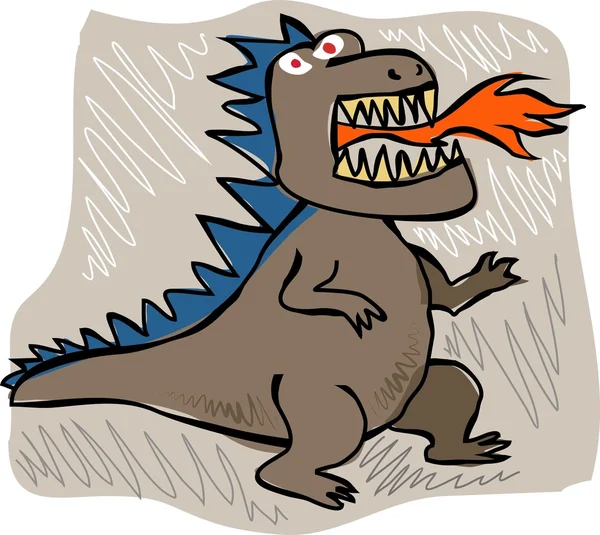 Yarım yamalak ejderha