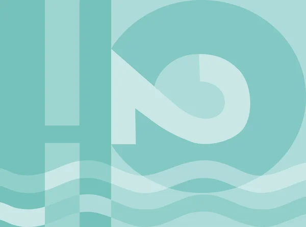 Logo H20 — Image vectorielle