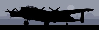 Lancaster bombardıman uçağı