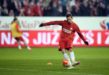 Dostu futbol oyun Polonya - Sırbistan