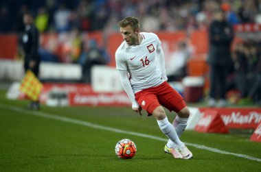 Dostu futbol oyun Polonya - Sırbistan