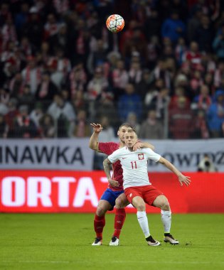 Dostu futbol oyun Polonya - Sırbistan