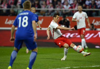 Dostu futbol oyun Polonya - Finlandiya