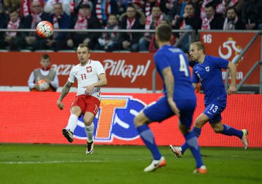 Dostu futbol oyun Polonya - Finlandiya