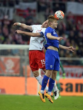 Dostu futbol oyun Polonya - Finlandiya
