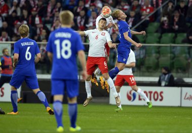 Dostu futbol oyun Polonya - Finlandiya