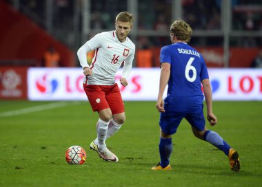 Dostu futbol oyun Polonya - Finlandiya