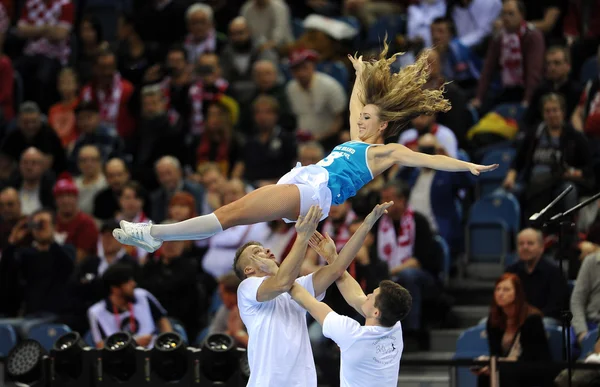 Europese Handbal Noorwegen Kroatië — Stockfoto