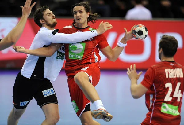 Handball-EM in Norwegen — Stockfoto