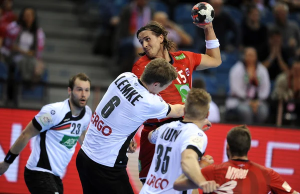 Handball-EM in Norwegen — Stockfoto