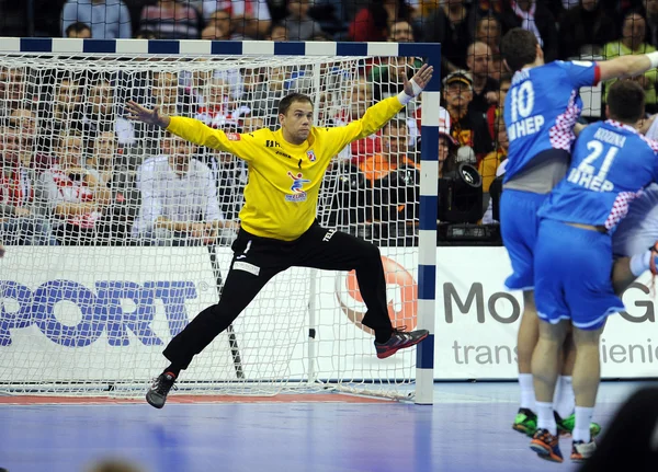 European Handball Norway Croatia — Stock Photo, Image
