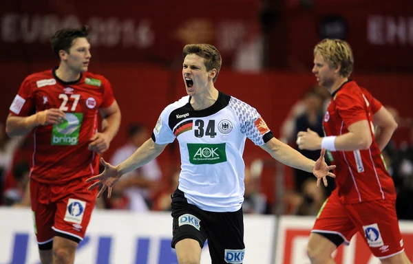 Handball européen Allemagne Norvège — Photo