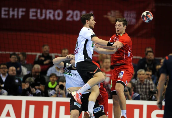 Handball-EM in Norwegen — Stockfoto