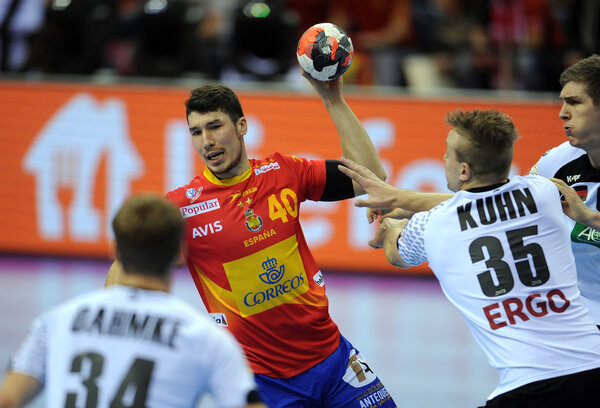 European Handball Germany Spain