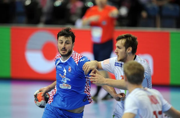 Handball-EM in Kroatien — Stockfoto